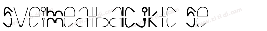 SweiMeatballCJKtc Se字体转换
